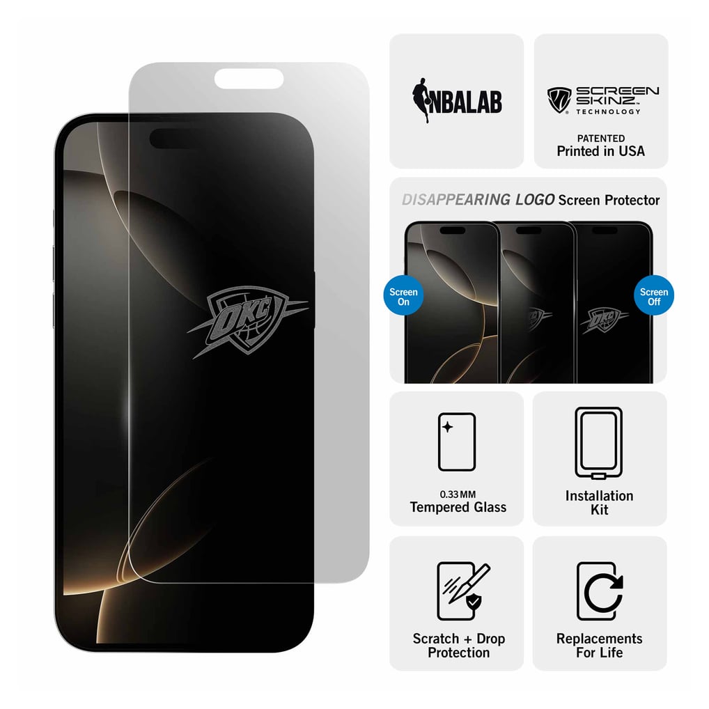 Oklahoma City Thunder iPhone Clear Screen Protector