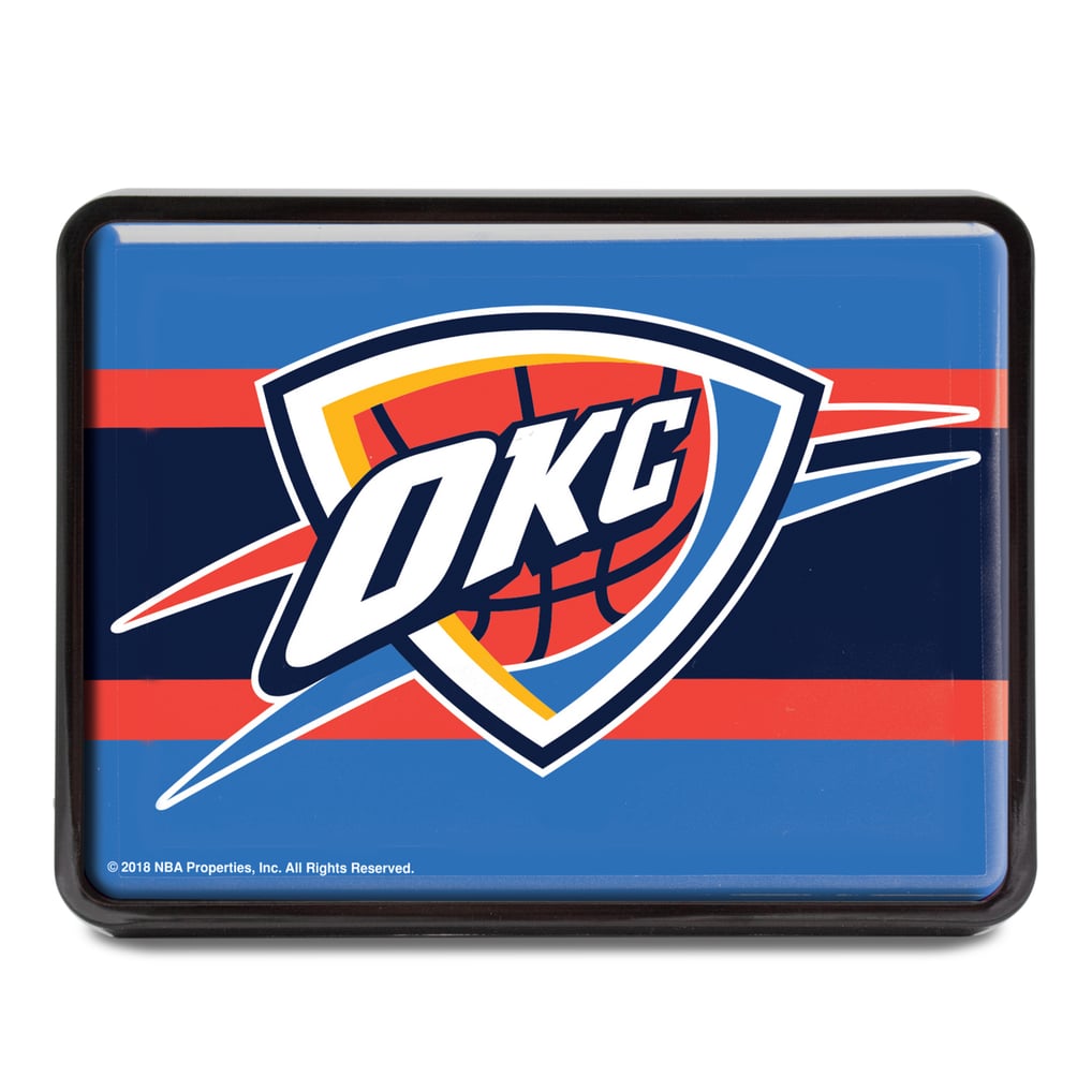 Oklahoma City Thunder Universal Rectangle Hitch Cover