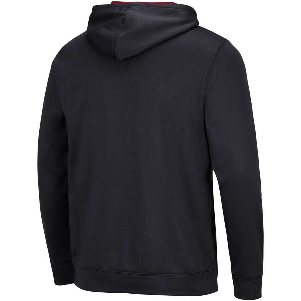 Oklahoma Sooners Colosseum Slash Stack 2.0 Pullover Hoodie - Black