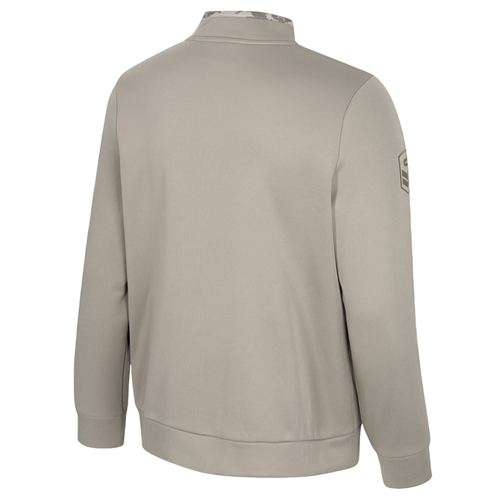 Oklahoma Sooners Colosseum Operation Hat Trick Battalion Quarter-Zip Pullover - Oatmeal