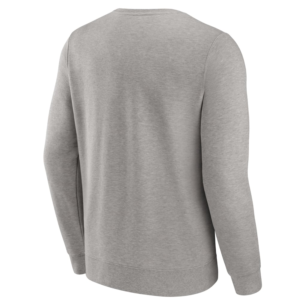 Oklahoma Sooners Fanatics True Classics Act Fast Fleece Pullover Sweatshirt - Gray