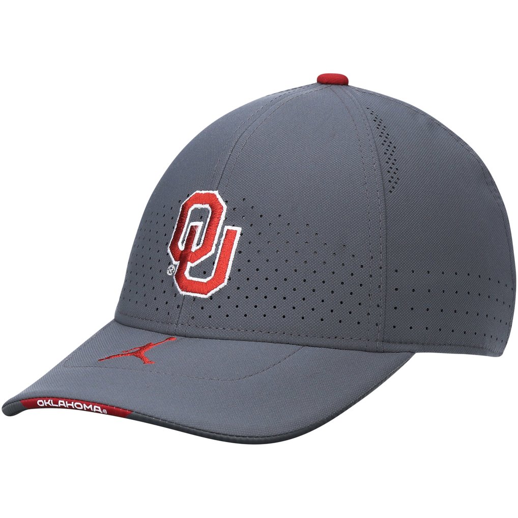 Oklahoma Sooners Nike 2021 Sideline Legacy91 Performance Adjustable Hat - Gray