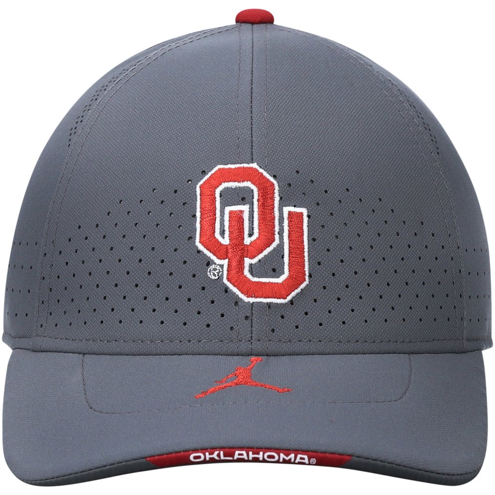 Oklahoma Sooners Nike 2021 Sideline Legacy91 Performance Adjustable Hat - Gray
