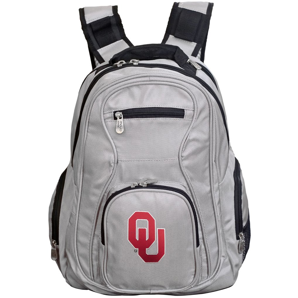 Oklahoma Sooners MOJO Backpack Laptop - Gray