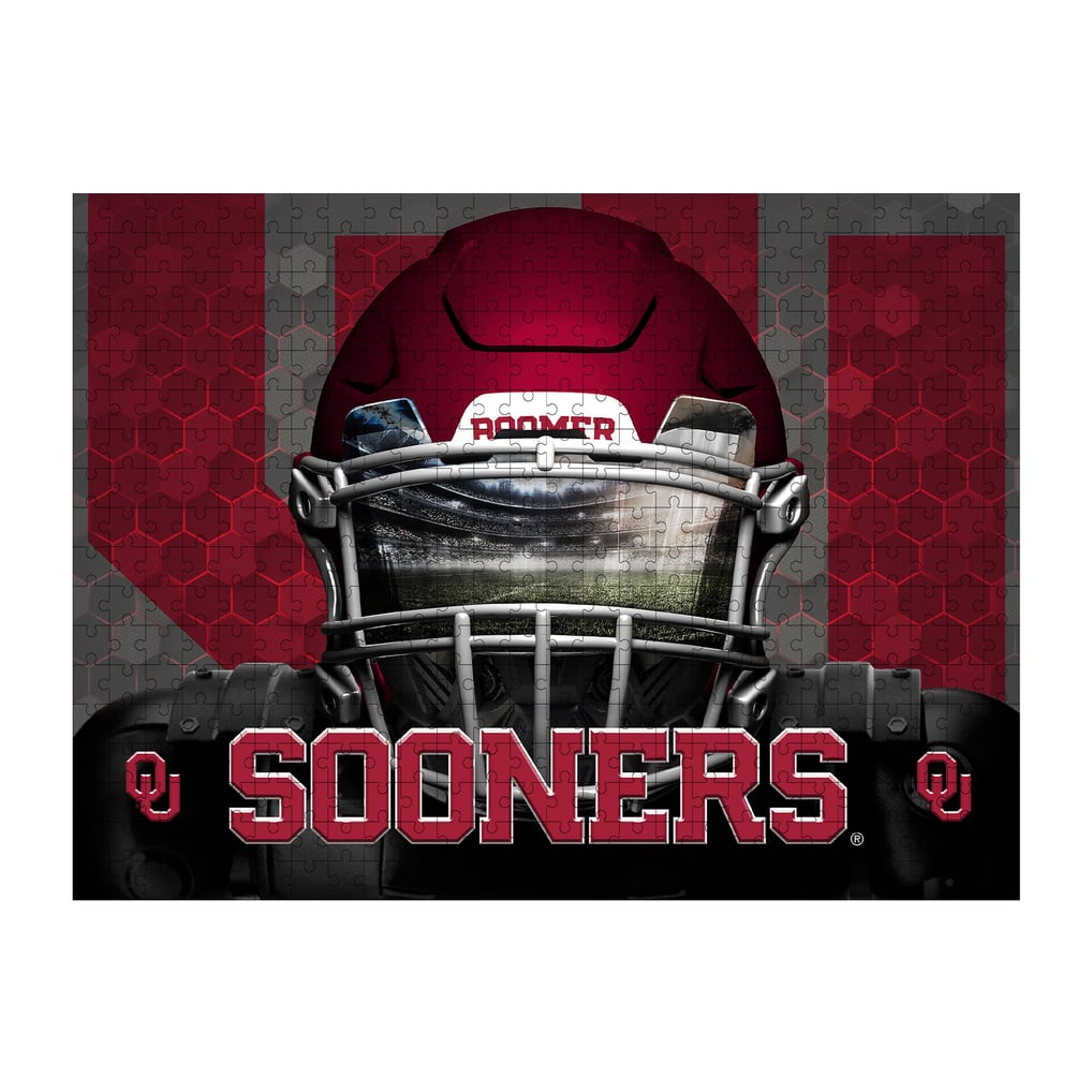 Oklahoma Sooners 18" x 24" 3D Lenticular Facemask Puzzle