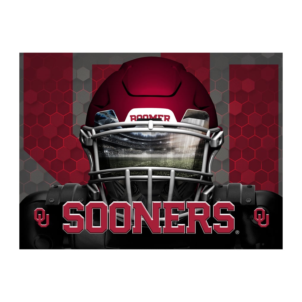Oklahoma Sooners 18" x 24" 3D Lenticular Facemask Puzzle