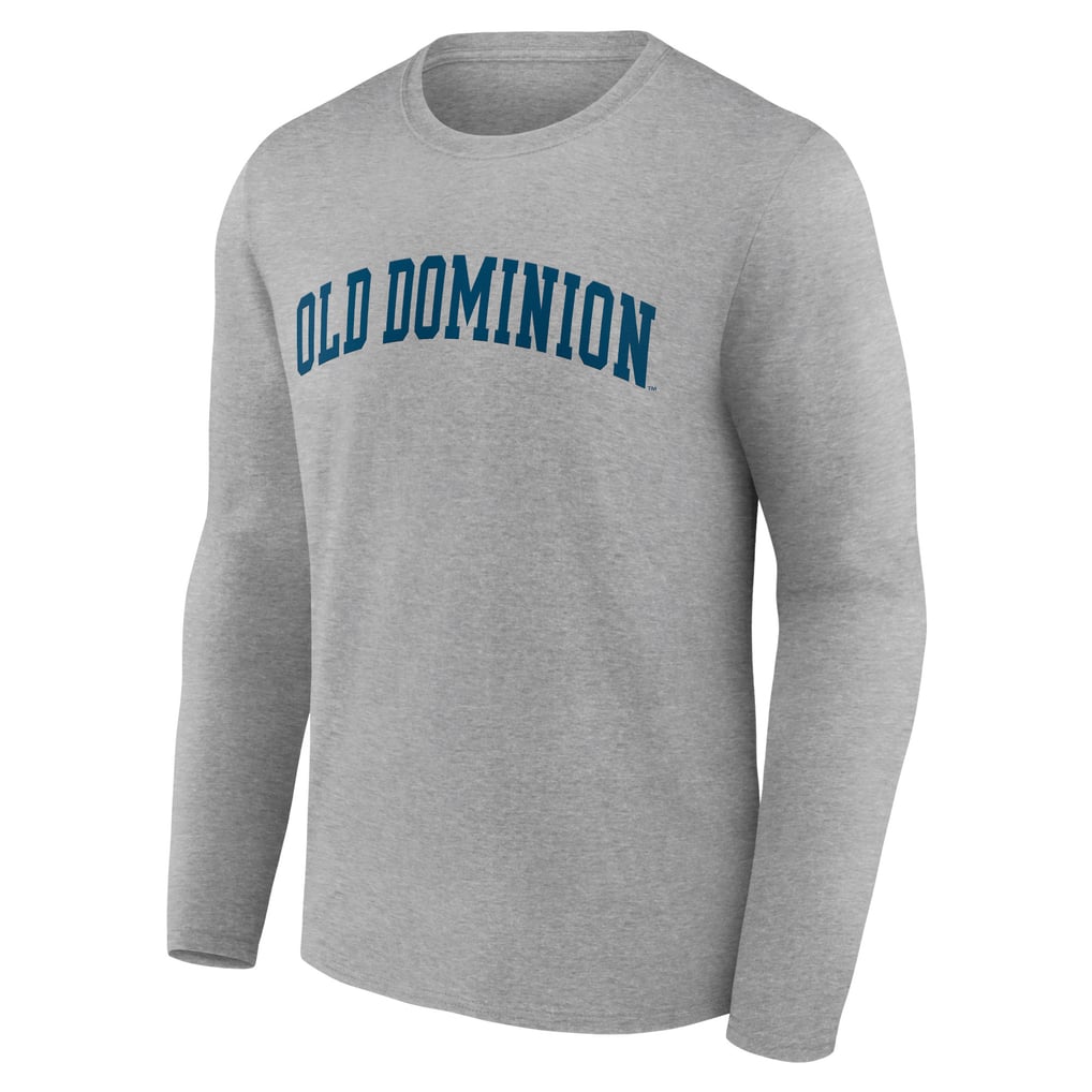 Old Dominion Monarchs Basic Arch Long Sleeve T-Shirt - Gray