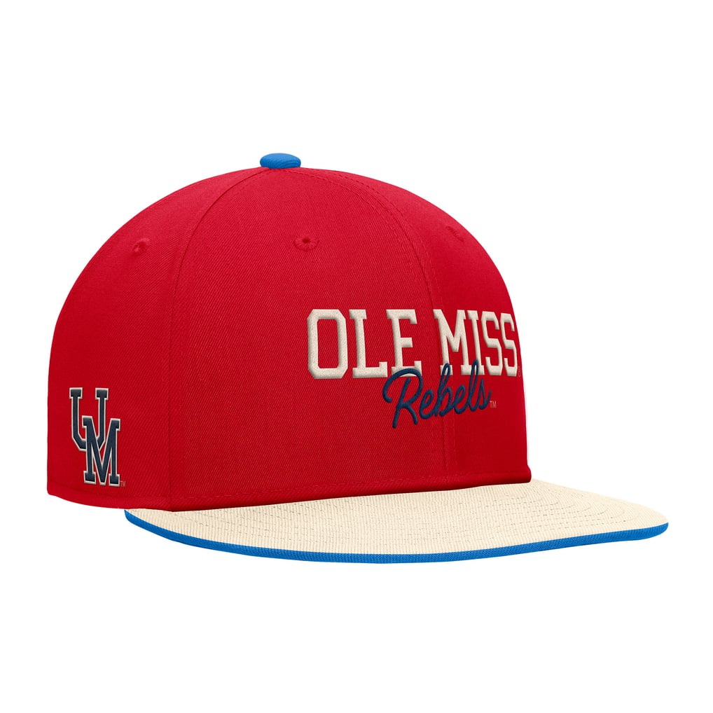 Ole Miss Rebels Nike Vintage Script Pro Dri-FIT Snapback Hat - Red