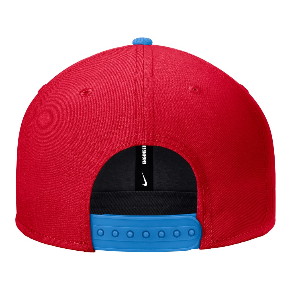 Ole Miss Rebels Nike Vintage Script Pro Dri-FIT Snapback Hat - Red