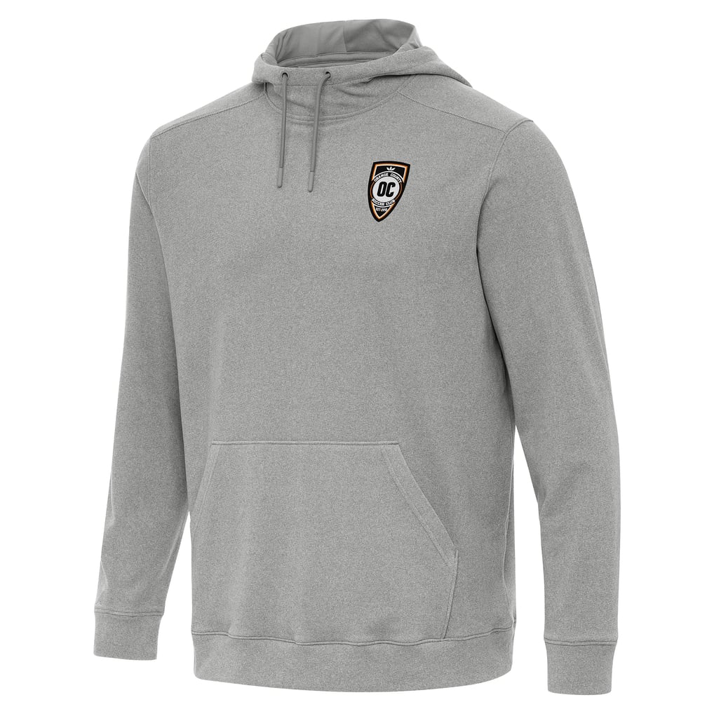 Orange County SC Antigua Cloud Pullover Hoodie - Heather Gray