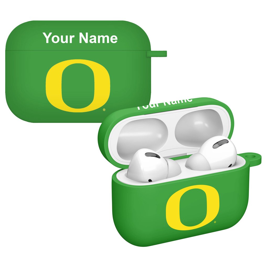 Oregon Ducks Affinity Bands Personalized AirPods Pro Case Cover