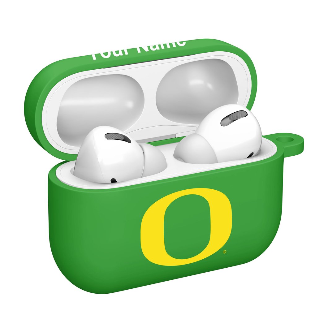 Oregon Ducks Affinity Bands Personalized AirPods Pro Case Cover