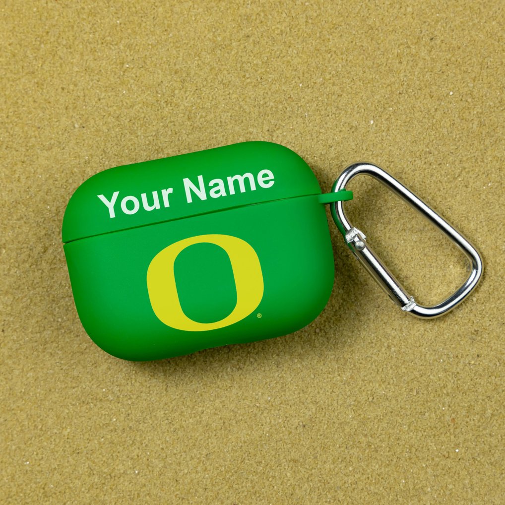 Oregon Ducks Affinity Bands Personalized AirPods Pro Case Cover