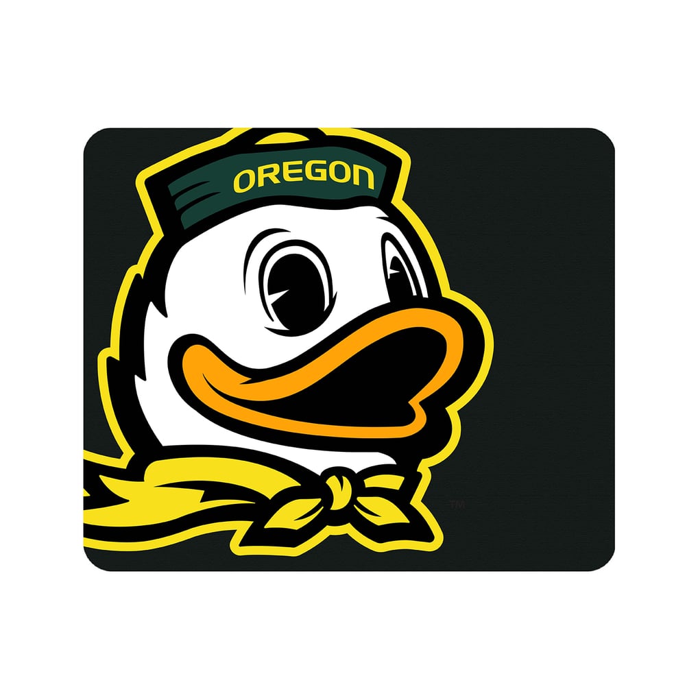 Oregon Ducks Oversized Logo Mouse Pad - Black
