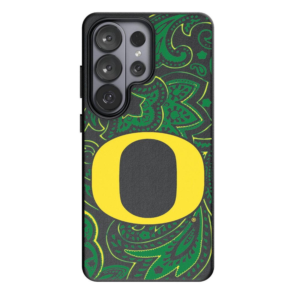 Oregon Ducks Keyscaper Paisley Galaxy Magnetic Bump Case