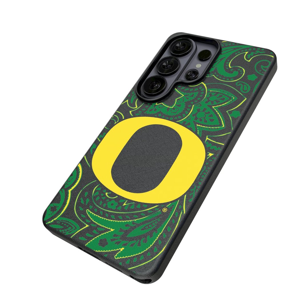 Oregon Ducks Keyscaper Paisley Galaxy Magnetic Bump Case