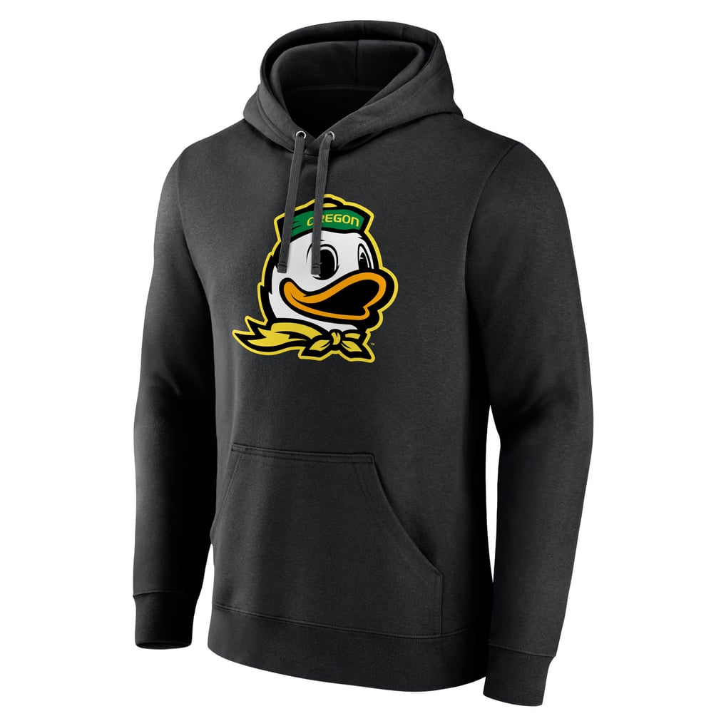 Oregon Ducks Logo Pullover Hoodie - Black