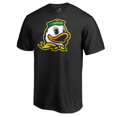 Oregon Ducks Primary Logo T-Shirt - Black