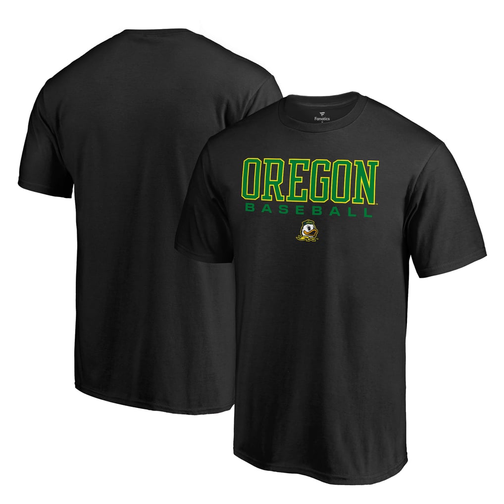 Oregon Ducks Team Unity Baseball T-Shirt - Black