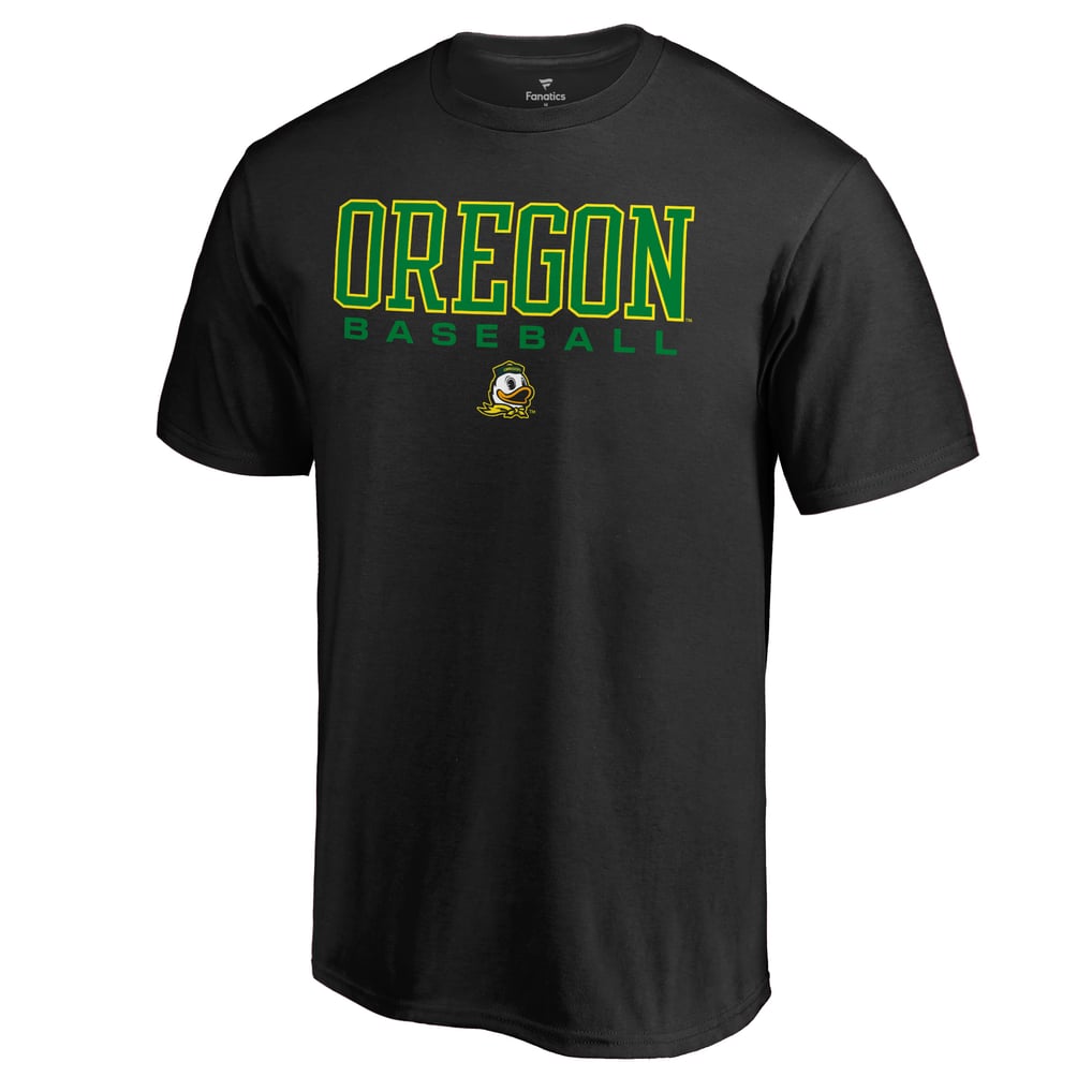 Oregon Ducks Team Unity Baseball T-Shirt - Black