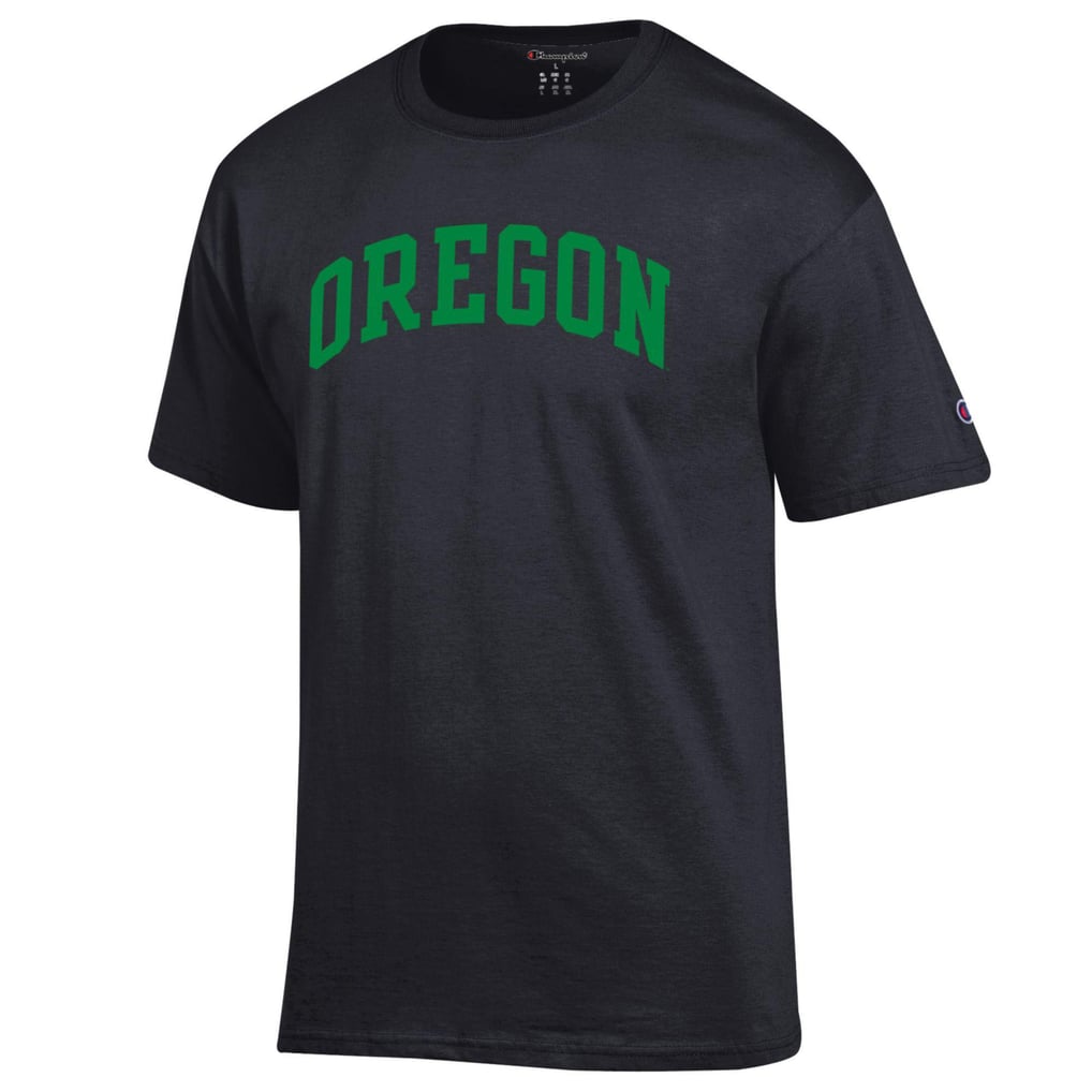  Oregon Ducks Champion Basic Arch T-Shirt - Black