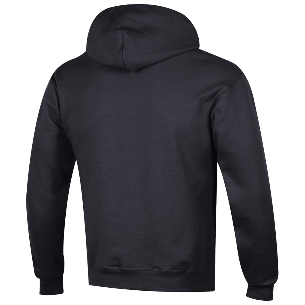 Oregon Ducks Champion Stack Logo Lacrosse Powerblend Pullover Hoodie - Black