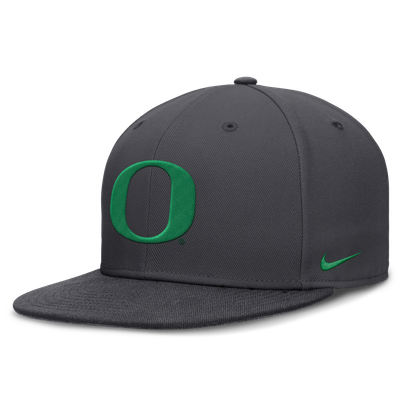 Oregon Ducks Nike Pro Dri-FIT Fitted Hat - Anthracite