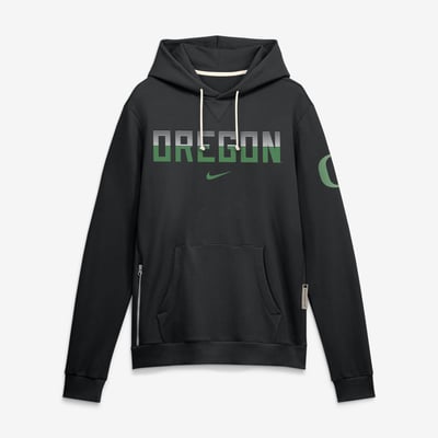 Oregon Ducks Nike 2026 Sideline Standard Issue Dri-FIT Hoodie - Black