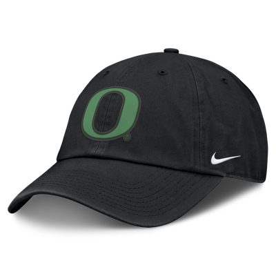 Oregon Ducks Nike Club Dri-FIT Adjustable Hat - Black