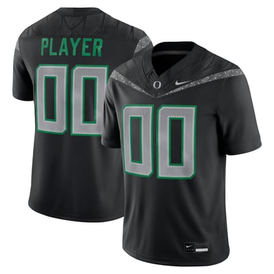 Oregon Ducks Nike NIL Pick-A-Player Game Jersey - Black