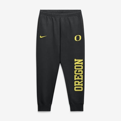  Oregon Ducks Nike Primetime Club Fleece Joggers - Black
