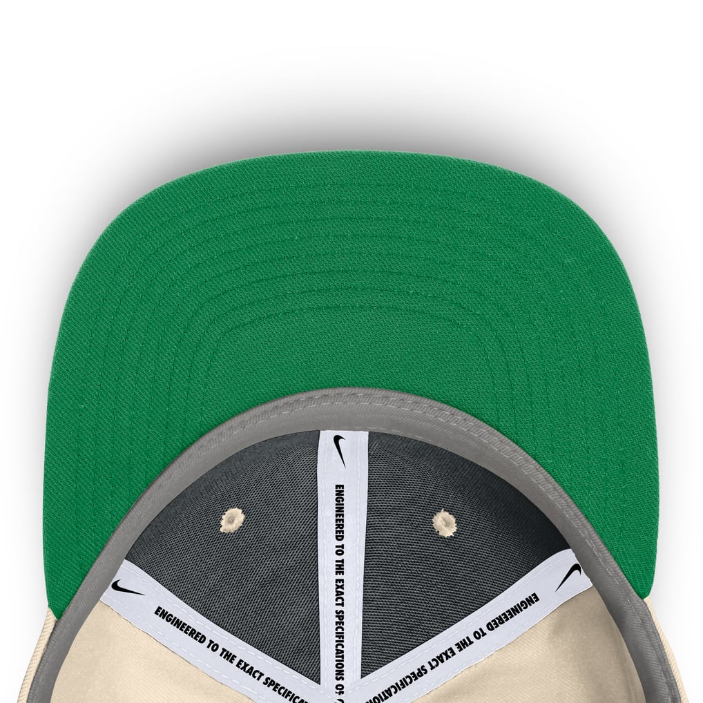 Oregon Ducks Nike 2026 Primetime Natural True Fitted Hat - Natural