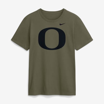 Oregon Ducks Nike Primetime Logo Dri-FIT T-Shirt - Olive