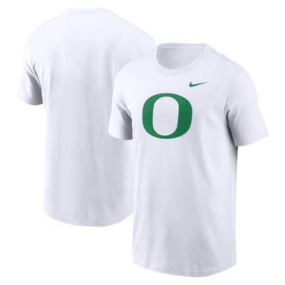 Oregon Ducks Nike Primetime Evergreen Logo T-Shirt - White
