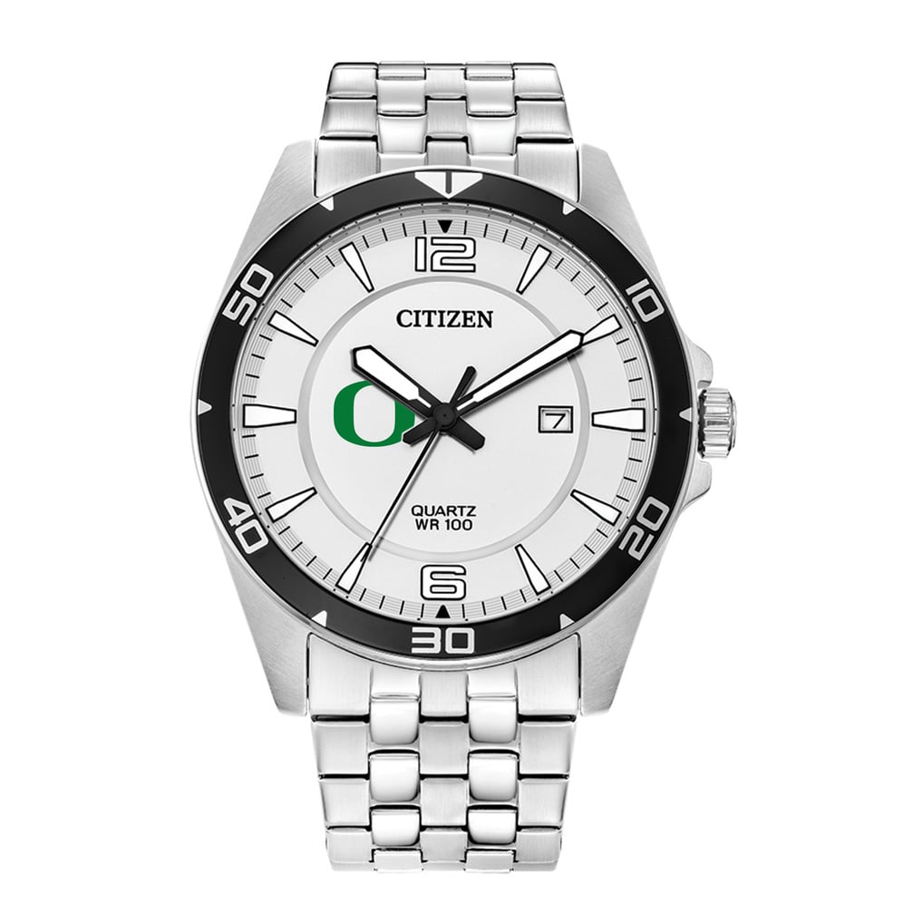 Oregon Ducks Citizen Quartz Stainless Steel Watch