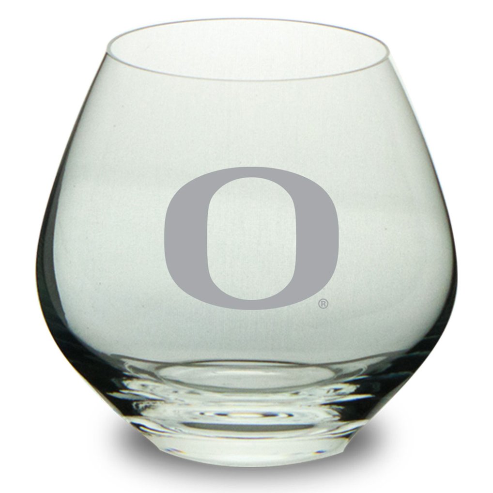 Oregon Ducks 14.9oz. British Stemless Glass