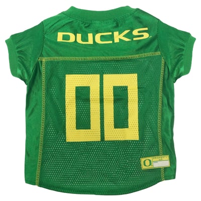 Oregon Ducks Mesh Dog Football Jersey
