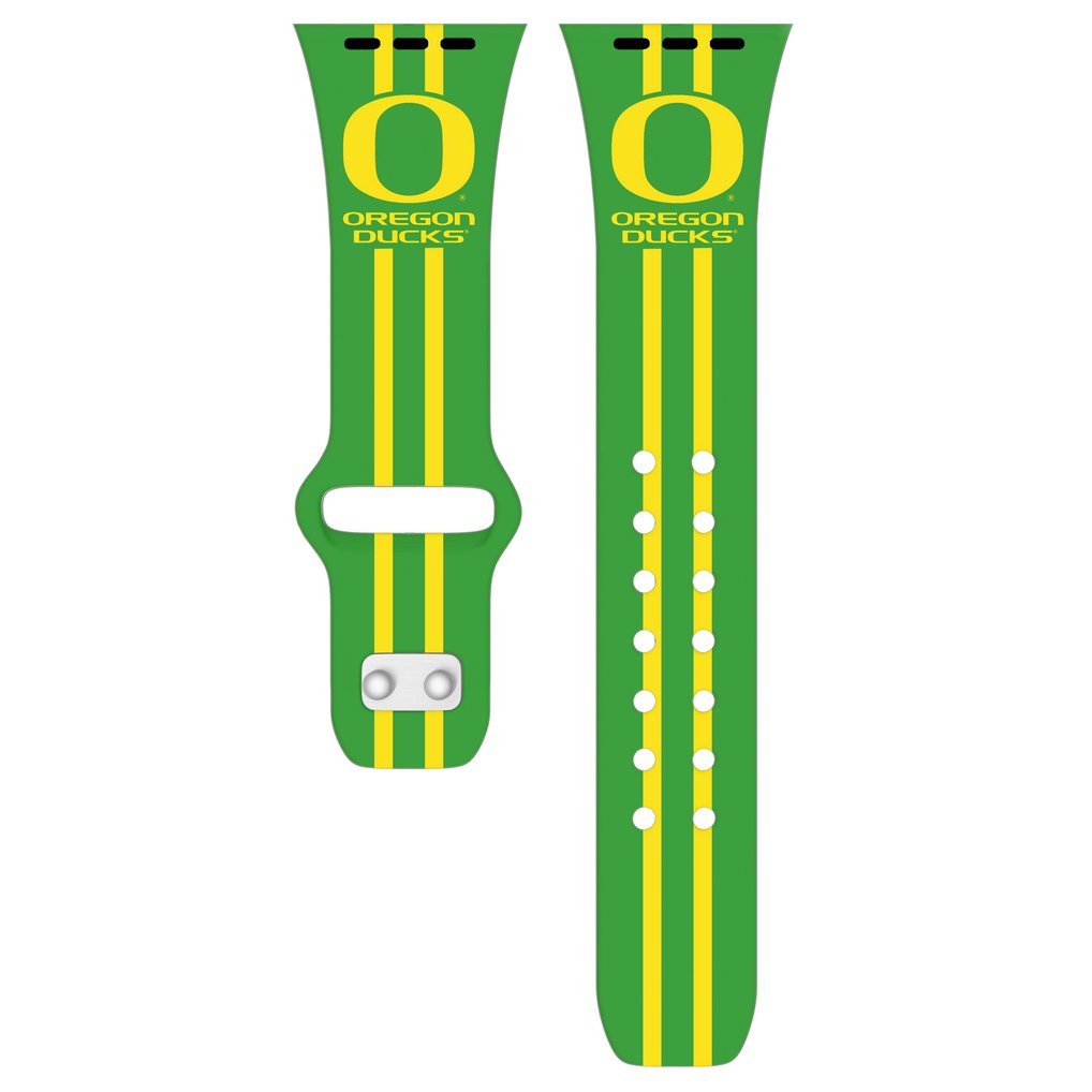 Oregon Ducks Silicone Apple Watch Band