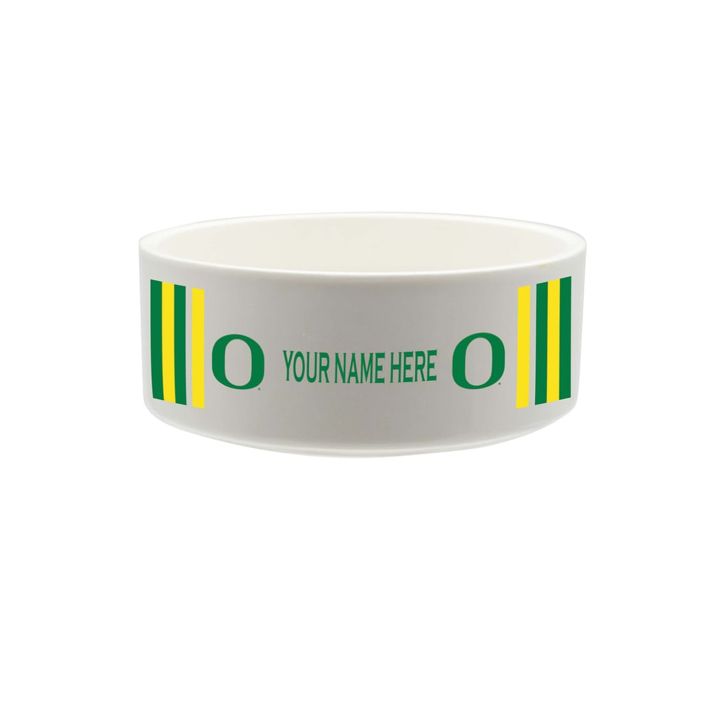 Oregon Ducks The Memory Company 35oz. Personalized Ceramic Pet Bowl
