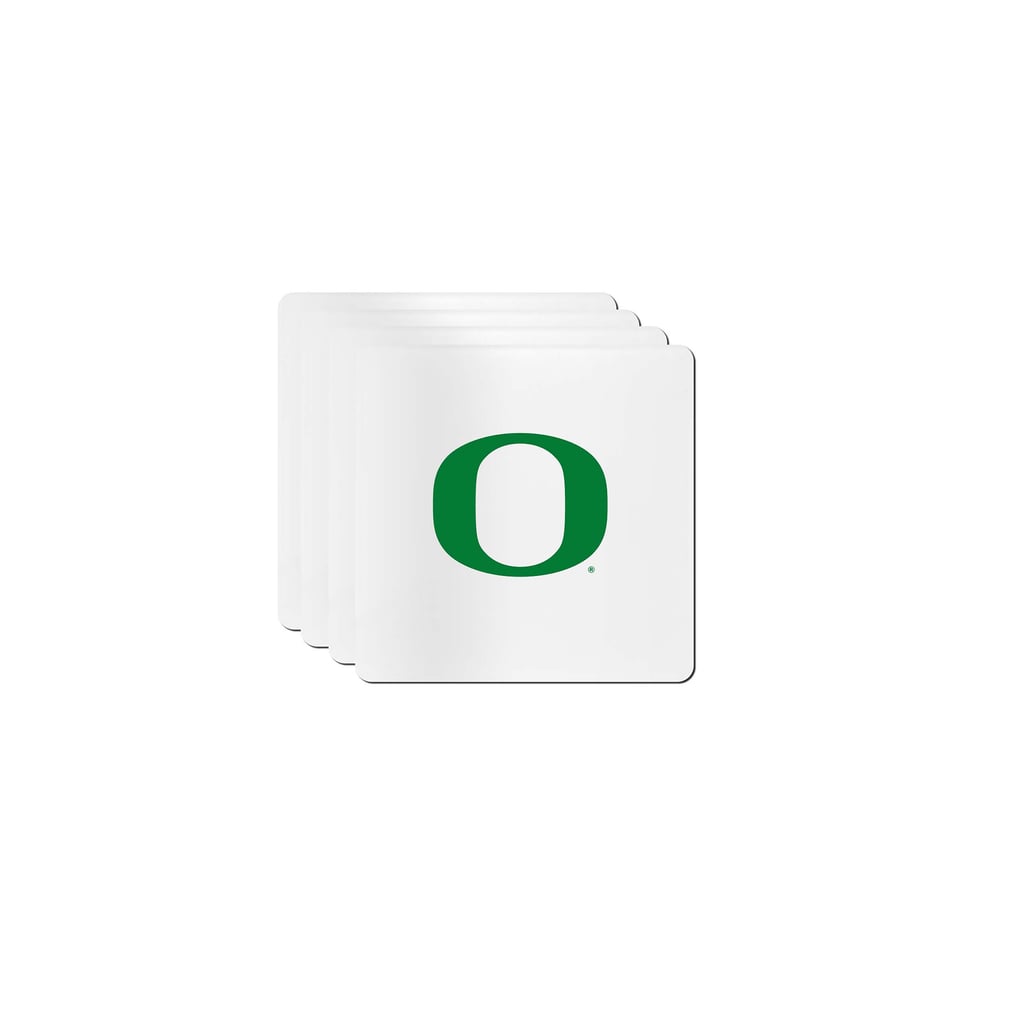 Oregon Ducks The Memory Company Square Ceramic Coaster Set