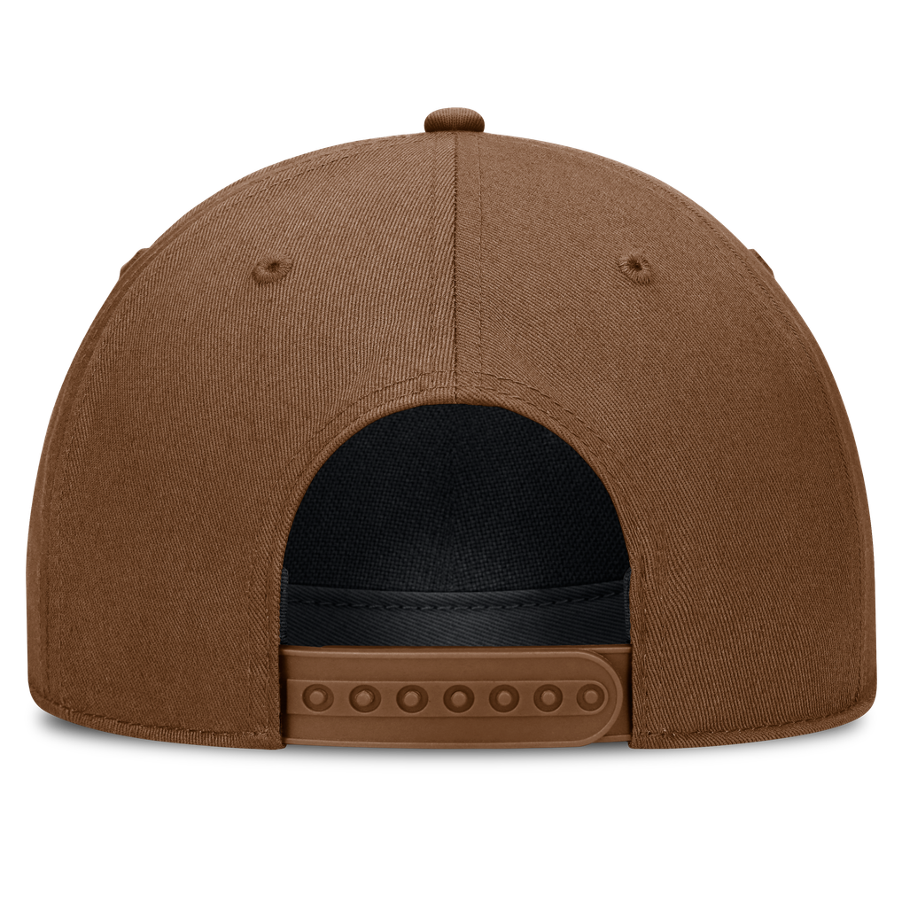  Oregon Ducks Nike Unisex Campus Prep Tonal Rope Rise 5-Panel Adjustable Hat - Tan