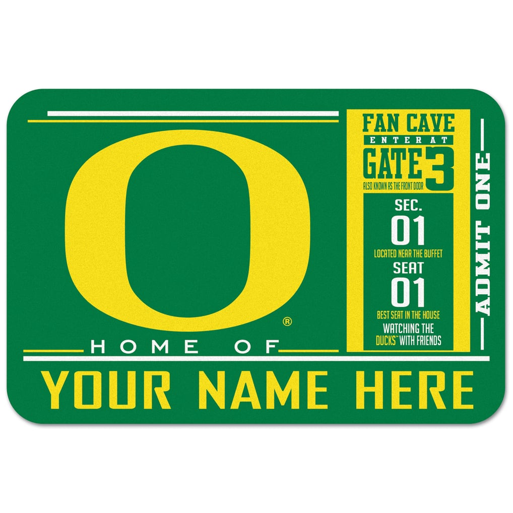 Oregon Ducks WinCraft 20'' x 30'' Personalized Floor Mat