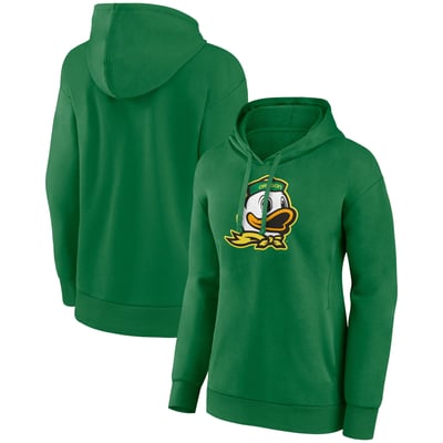 Oregon Ducks Fanatics Women's Pullover Hoodie - Green