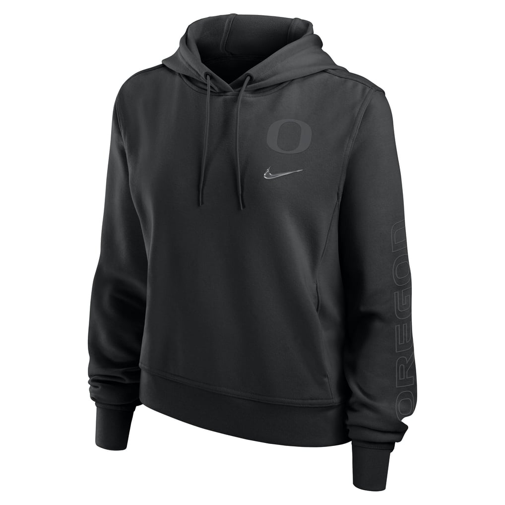 Oregon Ducks Nike Women's One Pullover Hoodie - Black