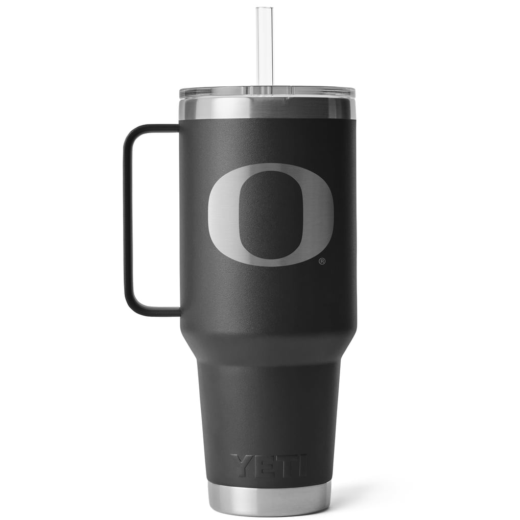 Oregon Ducks YETI 42oz. Rambler Straw Mug
