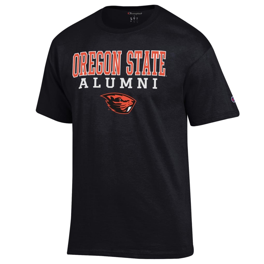  Oregon State Beavers Champion Alumni Logo Stack T-Shirt - Black