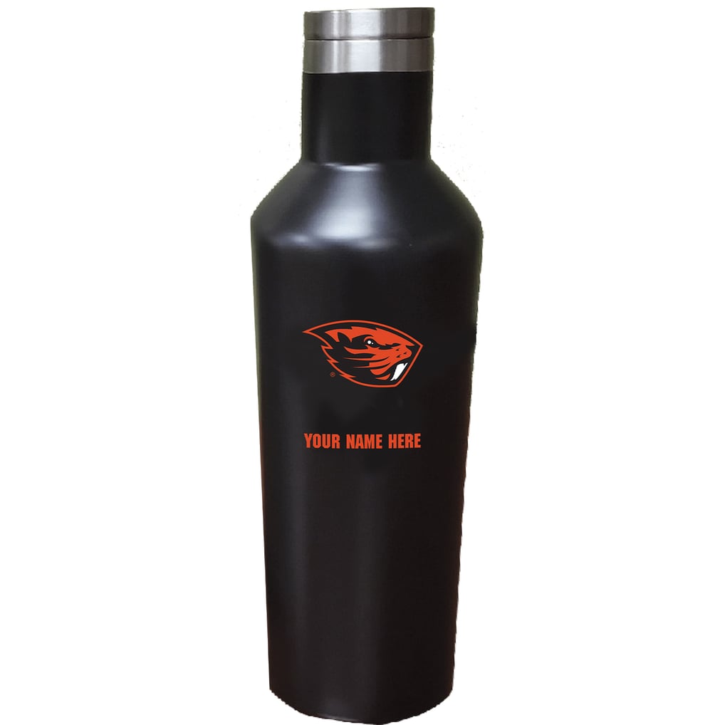 Oregon State Beavers 17oz. Personalized Stainless Steel Infinity Bottle