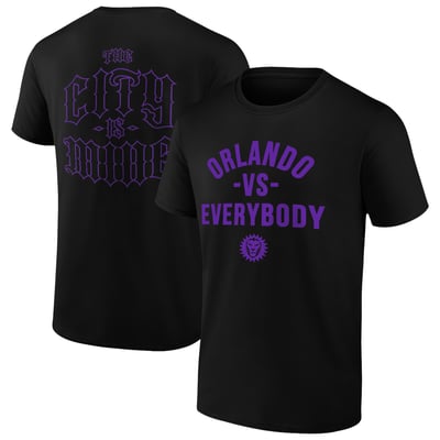 Orlando City SC Paper Planes Unisex The City Is Mine T-Shirt - Black