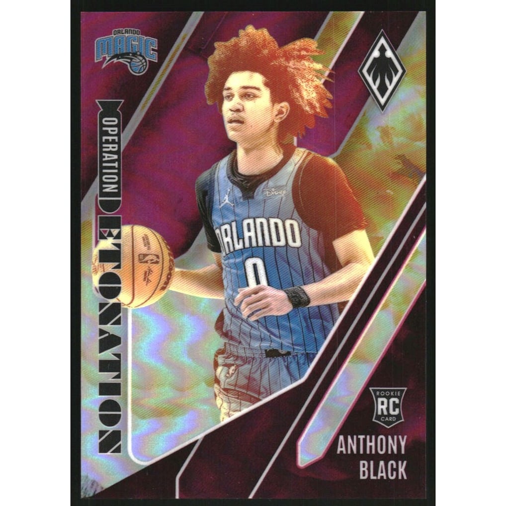 2023-24 Panini Phoenix Operation Detonation Pink #23 Anthony Black