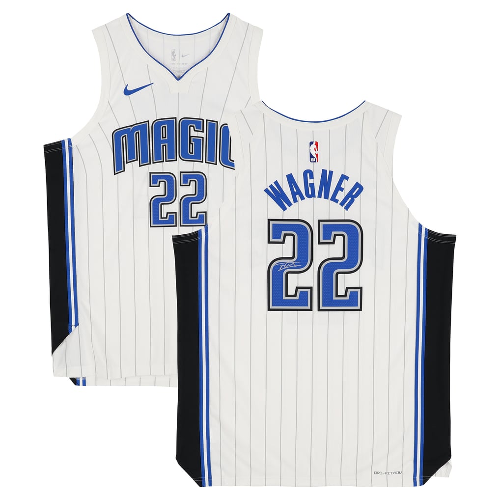 Franz Wagner Orlando Magic Autographed Fanatics Authentic White Nike Association Edition Authentic Jersey  